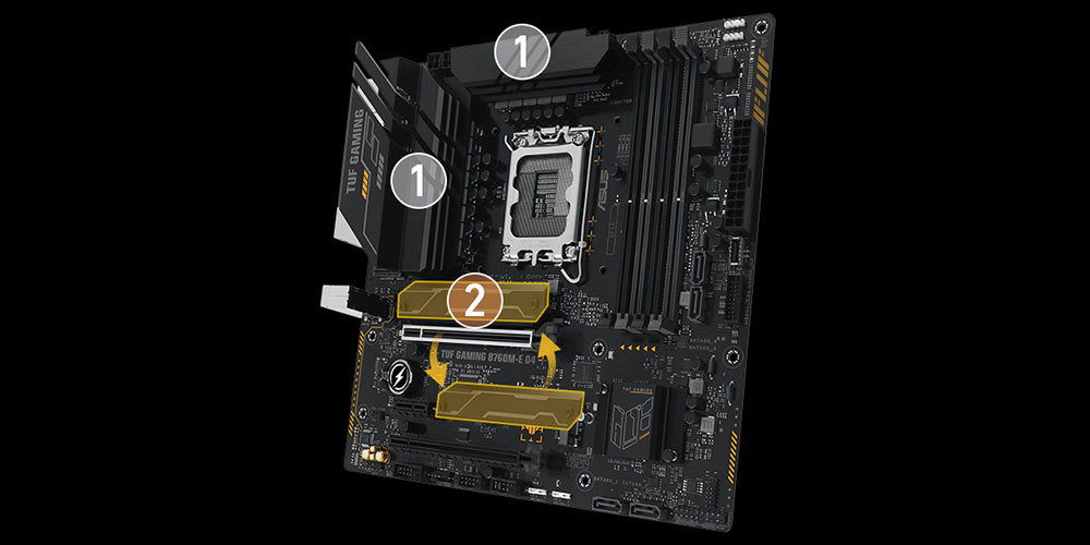 TUF GAMING B760M-E D4