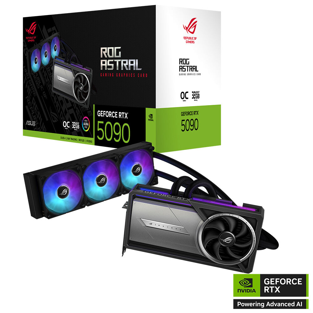 ROG Astral LC GeForce RTX™ 5090 32GB GDDR7 OC Edition