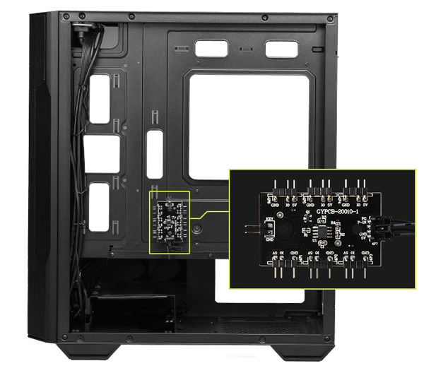 1 to 6 ARGB CONTROL BOARD