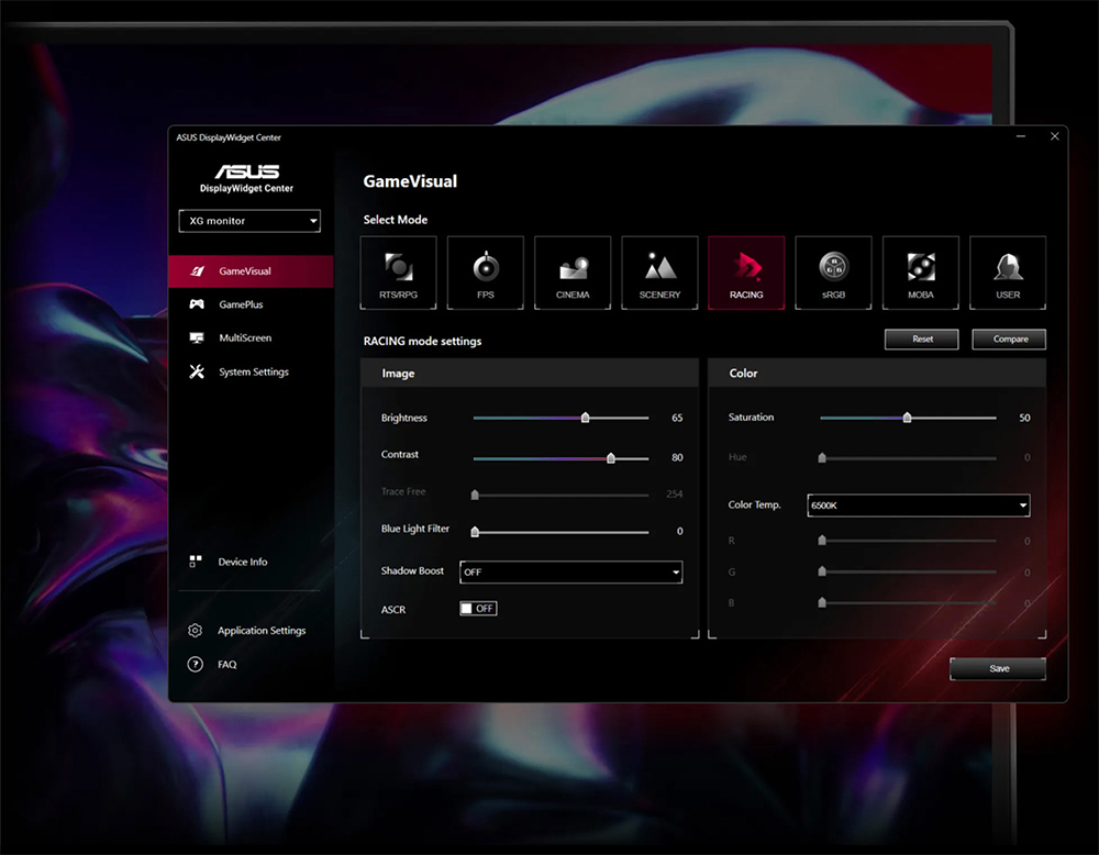 ROG Strix XG32WCMS ROG Strix XG32WCMS